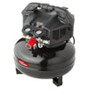 Hyper Tough 6 Gallon Oil Free Pancake Air Compressor, 150 PSI, Black EasyOptionXY LLC