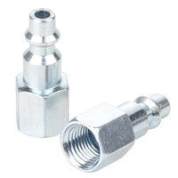 Hyper Tough 1/4-inch Air Industrial Steel FNPT Plug Set, Model 12-235-2HT, 2 Piece per Pack, 0.12lbs EasyOptionXY LLC