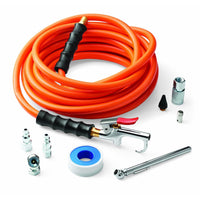 Hyper Tough 3/8" x 25' PVC Air Hose Quick Starter Accessory Kit - Includes 10 Pieces EasyOptionXY LLC