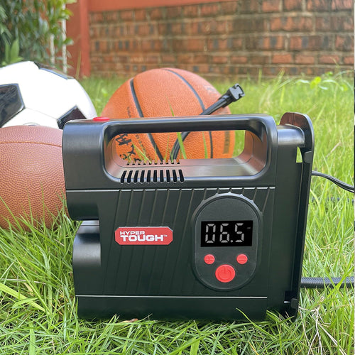 Hyper Tough DC 12V Digital Car Tire Inflator with Auto-off Function EasyOptionXY LLC