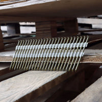 Hyper Tough 21-Degree 0.120" x 3" Bright Finish Smooth Shank Plastic Collated Framing Nails (1000 Count) EasyOptionXY LLC