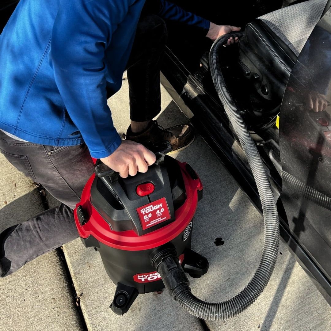 Hyper Tough 5 Gallon Wet/Dry Vacuum for the Car, Garage, Home or Workshop EasyOptionXY LLC