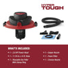 HyperTough 5 Gallon Wet/Dry Vacuum Powerhead Bucket Head Converter EasyOptionXY LLC