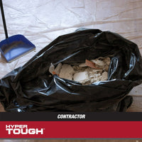 Hyper Tough 55-Gallon Flap Tie Contractor Bags, 2 MIL, 20 Bags EasyOptionXY LLC