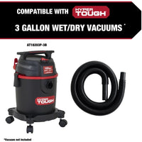 Hyper Tough 20-1300 Universal Wet/Dry Vacuum Hose for 3 Gallon Vacuums EasyOptionXY LLC