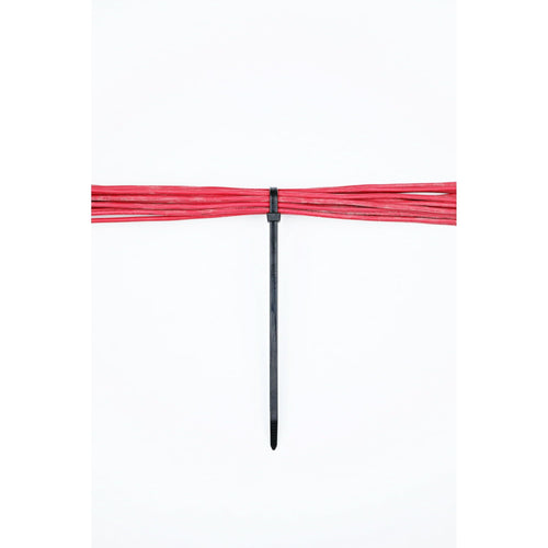 Hyper Tough 8 inch 75lb Cable Ties UV Resistant Black 100 Count EasyOptionXY LLC