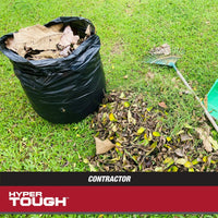 Hyper Tough 39-Gallon Drawstring Outdoor & Lawn Trash Bags, 1.1 MIL, 30 Bags EasyOptionXY LLC