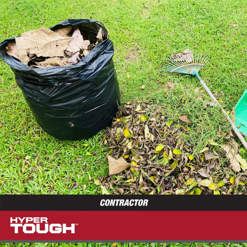 Hyper Tough 39-Gallon Drawstring Outdoor & Lawn Trash Bags, 1.1 MIL, 30 Bags EasyOptionXY LLC