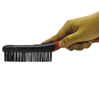 Hyper Tough 4x16 Row Carbon Steel Wire Brush EasyOptionXY LLC