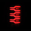AlphaRex 2014-18 GMC Sierra 1500/2500HD/3500HD LUXX-Series LED Tail Lights Black OffRoadUSA.com