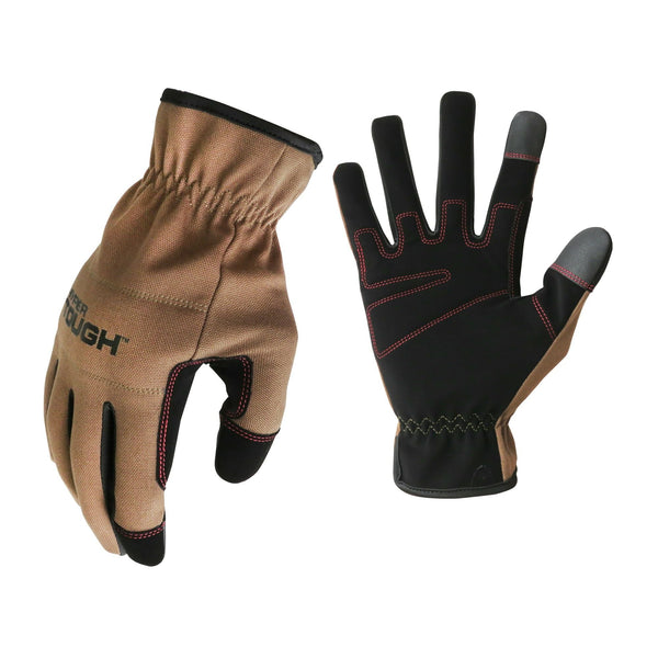 Hyper Tough Utility Work Gloves, Duck Canvas - Extra Large, HT88983-23 EasyOptionXY LLC