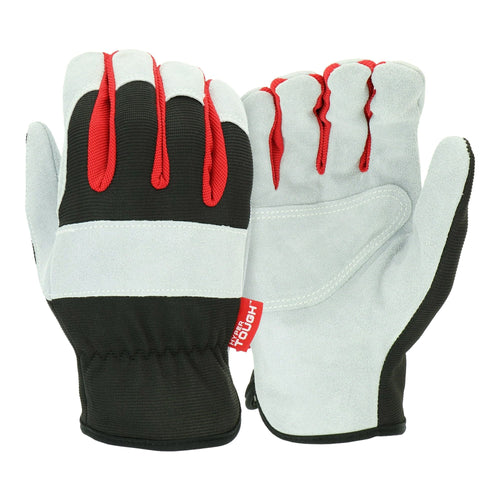 Hyper Tough Suede Palm Performance Work Glove, 1 Pair, Size Large EasyOptionXY LLC