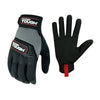 Hyper Tough Heavy Duty Impact Gloves, Black Red and Gray, Polyester, Adult Men's, Medium, 1 Pair, HT89056-23 EasyOptionXY LLC