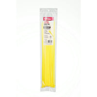 Hyper Tough 14.5 inch 75lb Yellow Cable Ties 50 Count EasyOptionXY LLC
