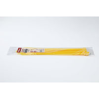 Hyper Tough 14.5 inch 75lb Yellow Cable Ties 50 Count EasyOptionXY LLC