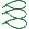 Hyper Tough 8in. Green Zip Ties 100 Pack, 75lb. Tensile Strength, Nylon Mount Cable Ties, Resealable Bag, 38103 EasyOptionXY LLC