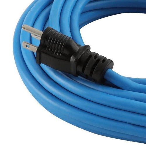 Hyper Tough 100FT 16 AWG 3 Prong Single Outlet Indoor/Outdoor Cold Weather Extension Cord Blue EasyOptionXY LLC