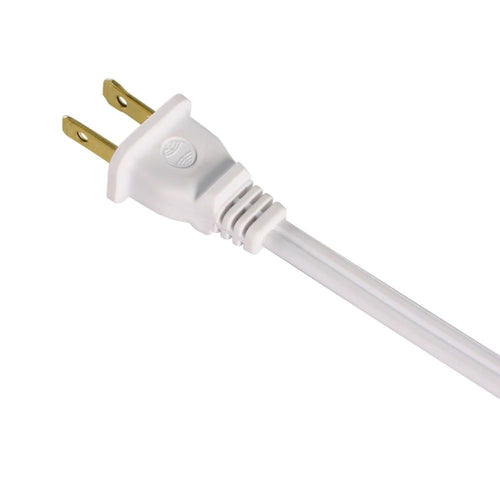 Hyper Tough 12FT 16AWG 2 Prong White Indoor Household Extension Cord, 13 amps EasyOptionXY LLC