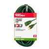 Hyper Tough 50 ft 16AWG 3-Prong Green Single Outlet Outdoor Extension Cord, 13 amps EasyOptionXY LLC