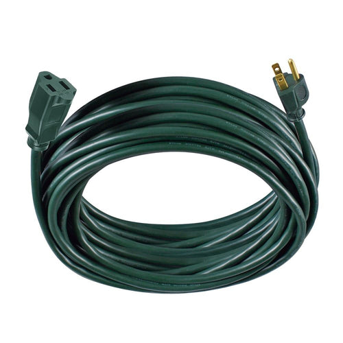 Hyper Tough 50 ft 16AWG 3-Prong Green Single Outlet Outdoor Extension Cord, 13 amps EasyOptionXY LLC