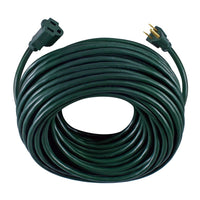 Hyper Tough 100FT 16AWG 3 Prong Green Single Outlet Outdoor Extension Cord EasyOptionXY LLC