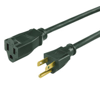 Hyper Tough 50FT 16AWG 3 Prong Green Single Outlet Outdoor Extension Cord EasyOptionXY LLC