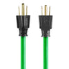 Hyper Tough 25FT 16AWG 3 Prong Hi-Vis Green Single Outlet Outdoor Extension Cord, 13 amps EasyOptionXY LLC