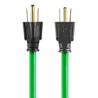 Hyper Tough 25FT 16AWG 3 Prong Hi-Vis Green Single Outlet Outdoor Extension Cord, 13 amps EasyOptionXY LLC