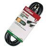 Hyper Tough 10FT 16AWG 3 Prong Black Outdoor Single Outlet Extension Cord EasyOptionXY LLC