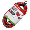 Hyper Tough 25FT 14AWG 3 Prong Red Triple Outlet Outdoor Extension Cord, 15 amps EasyOptionXY LLC