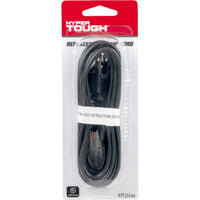 Hyper Tough 8ft Replacement Lamp Cord, 10A, Molded Plug, Black, 52210 EasyOptionXY LLC