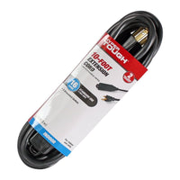 Hyper Tough 10FT 16AWG 3 Prong Black Indoor 3-Outlet Extension Cord EasyOptionXY LLC