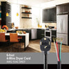 Hyper Tough 6FT 10AWG 4 Prong Black Dryer Appliance Cord EasyOptionXY LLC