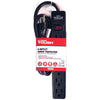 Hyper Tough 6-Outlet 2.5ft Surge Strip 500-Joule Protection, Black EasyOptionXY LLC