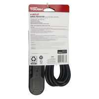 Hyper Tough 4-Outlet 10ft Surge 900-Joule Protection with 2 USB, Black EasyOptionXY LLC