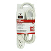 Hyper Tough 6 Outlet 6ft Surge 900-Joule Protection with Glossy White EasyOptionXY LLC