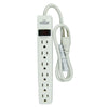 Hyper Tough 2 Pack 6-Outlet Surge Protector with 2.5 ft Cords 500-Joule, White EasyOptionXY LLC