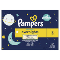 Pampers Swaddlers Overnight Diapers Size 3, 116 Count EasyOptionXY LLC
