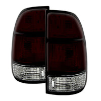 xTune 00-06 Toyota Tundra Acc Cab ONLY OEM Style Tail Lights Dark Red ALT-JH-TTU00-OE-RSM OffRoadUSA.com