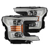 AlphaRex 18-20 Ford F150 LUXX-Series LED Projector Headlights Chrome OffRoadUSA.com