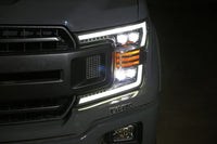 AlphaRex 18-20 Ford F150 NOVA-Series LED Projector Headlights Chrome OffRoadUSA.com