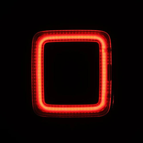 AlphaRex 18-23 Jeep Wrangler JL NOVA Prismatic LED Taillights Alpha-Black OffRoadUSA.com