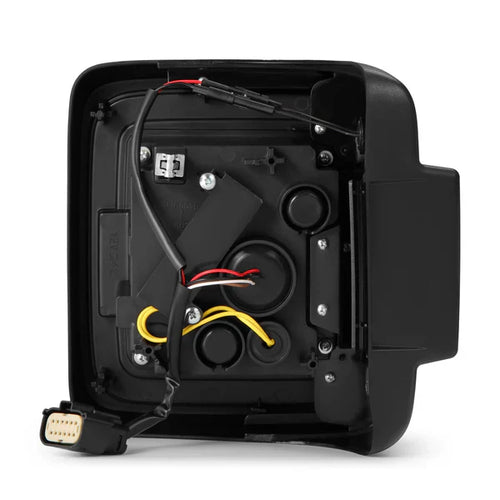 AlphaRex 18-24 Jeep Wrangler JL NOVA-Series Prismatic LED Tail Lights Clear OffRoadUSA.com