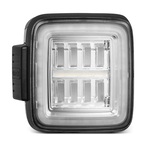 AlphaRex 18-24 Jeep Wrangler JL NOVA-Series Prismatic LED Tail Lights Clear OffRoadUSA.com