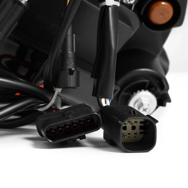 AlphaRex 18-25 Jeep Wrangler JL/Gladiator JT NOVA-Series LED Projector Headlights Alpha-Black