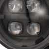 AlphaRex 18-25 Jeep Wrangler JL/Gladiator JT NOVA-Series LED Projector Headlights Alpha-Black OffRoadUSA.com