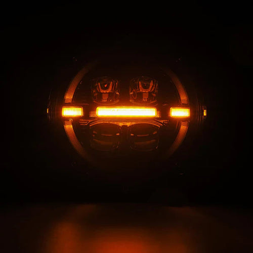 AlphaRex 18-25 Jeep Wrangler JL/Gladiator JT NOVA-Series LED Projector Headlights Alpha-Black OffRoadUSA.com