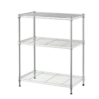 Hyper Tough Chrome Wire 3-Tier 30.6" H x 23.2" W x 13.4" D, 750lb Total Capacity EasyOptionXY LLC