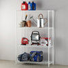 Hyper Tough White Wire Shelf 4-Tier 54"H x 36"W x 14"D, 1400lbs Total Capacity EasyOptionXY LLC