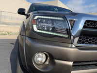 AlphaRex 05-11 Toyota Tacoma LUXX-Series LED Crystal Headlights Chrome OffRoadUSA.com